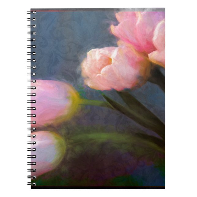Tulips 2 spiral notebook (Front)