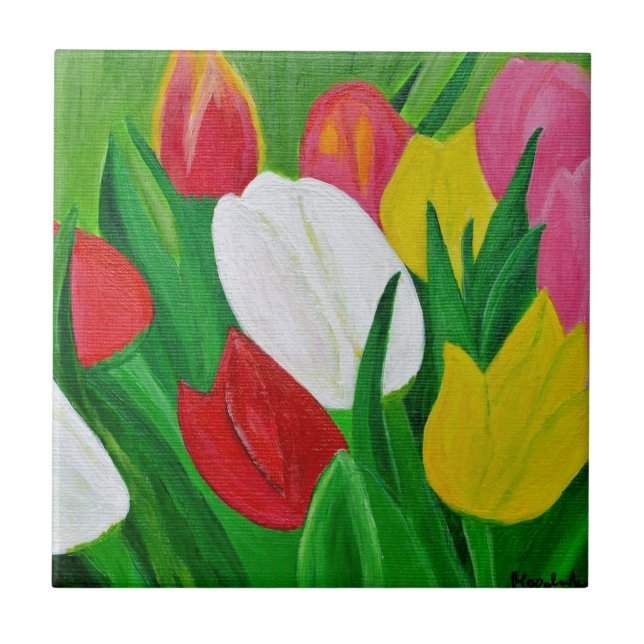 Tulips 2a tile (Front)