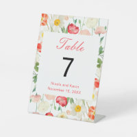 Tulips and Daffodils Spring Wedding