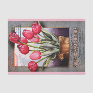 Tulips and Roses Catalogue 10" X 15" Tissue Paper