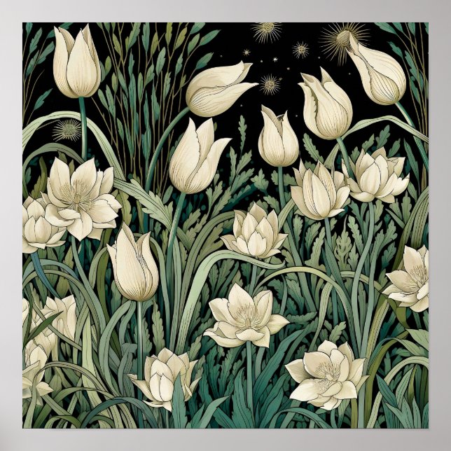Tulips Art Print (Front)
