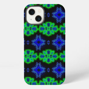 Tulips Artdeco in Retro Style iPhone 13 Case