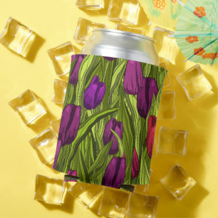 Tulips Can Cooler