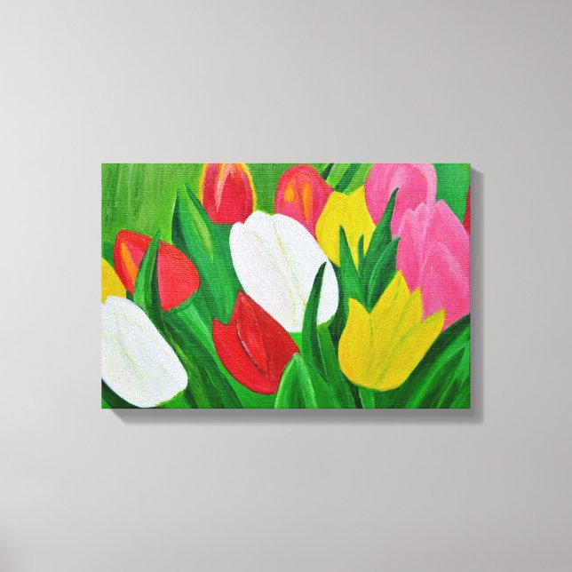 Tulips Canvas Print (Front)