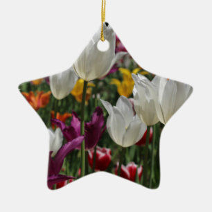 Tulips Ceramic Tree Decoration