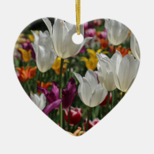 Tulips Ceramic Tree Decoration