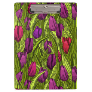 Tulips Clipboard