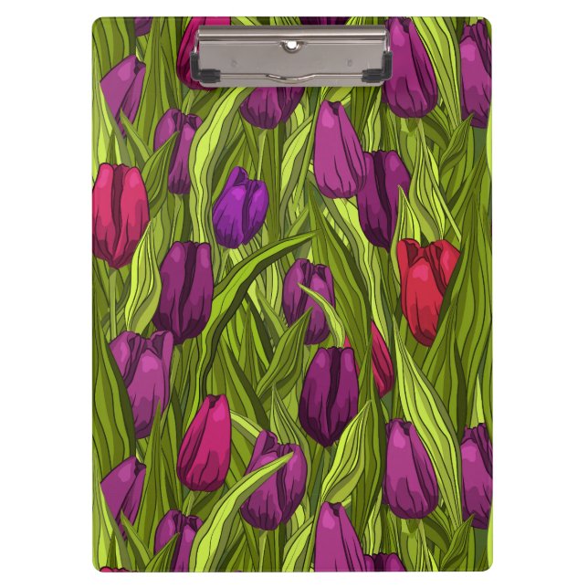 Tulips Clipboard (Front)