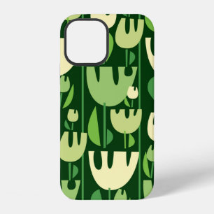 Tulips colour seamless pattern iPhone 12 case