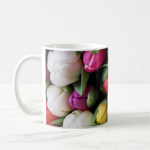 Tulips Colourful Flowers Easter Spring Coffee Mug