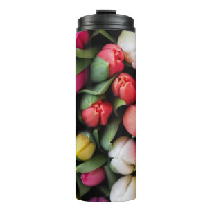 Tulips Colourful Flowers Easter Spring Thermal Tumbler