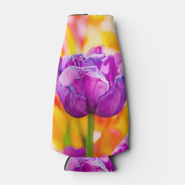 Tulips Enchanting 06 Bottle Cooler (Front)