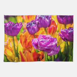 Tulips Enchanting 12a Tea Towel