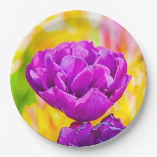 Tulips Enchanting 15 Paper Plate