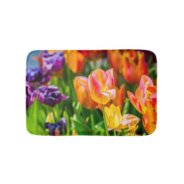Tulips Enchanting 17 Bath Mat (Front)