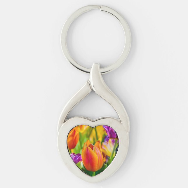 Tulips Enchanting Key Ring (Front)