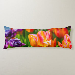Tulips Enchanting orange Body Cushion