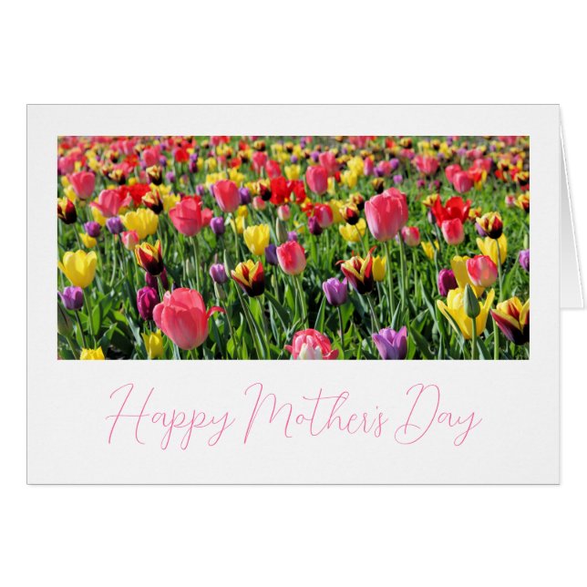 Tulips Happy Mother's Day (Front Horizontal)