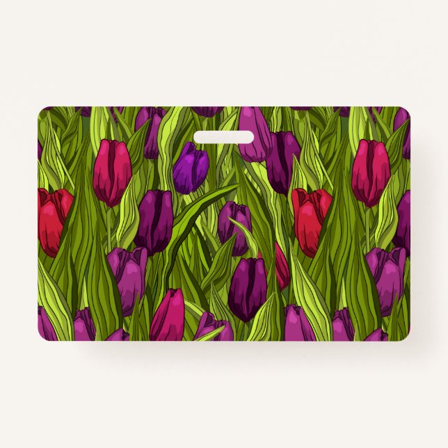 Tulips ID Badge (Front)