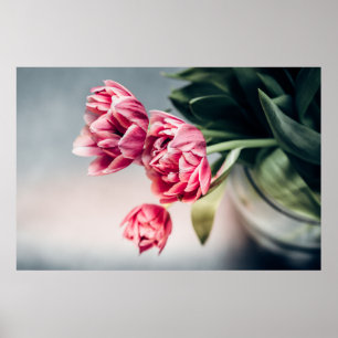 Tulips in a Vase Poster