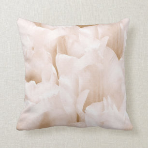 Tulips in Abstract Cushion