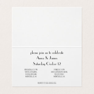 Tulips in Delft Blue customizable card