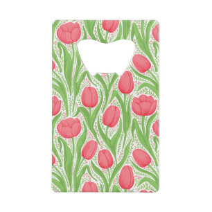 Tulips in red and green