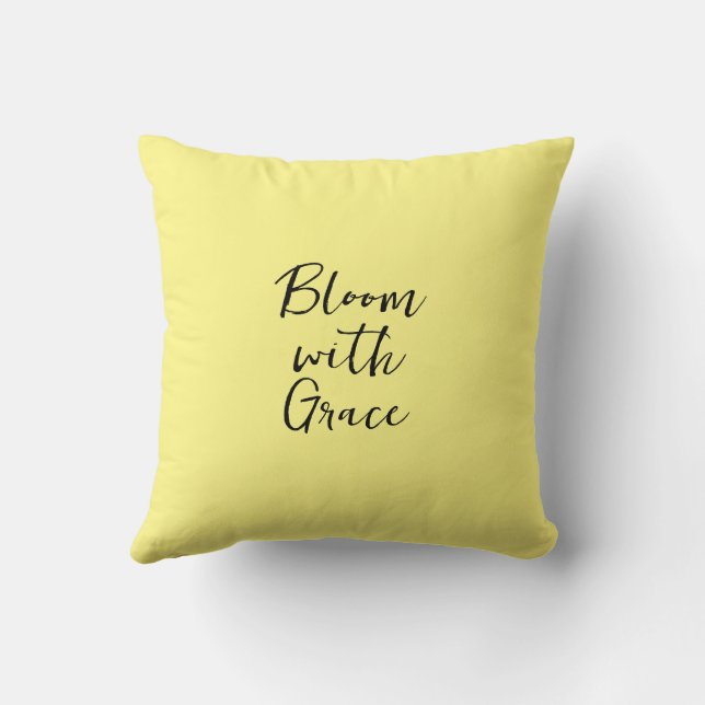 Tulips in watercolor  cushion (Back)