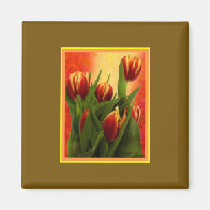 Tulips jGibney The MUSEUM Zazzle Gifts Magnet
