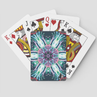 Tulips Kaleidoscope Playing Cards