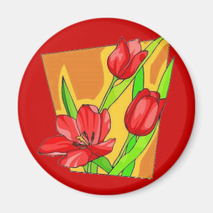 Tulips Magnet