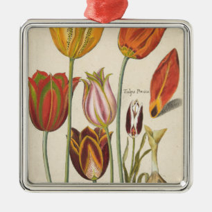 Tulips Metal Tree Decoration