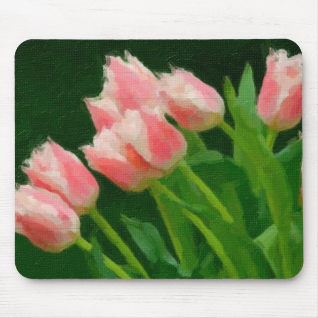 Tulips Mouse Pad (Front)