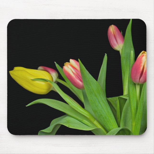 Tulips Mouse Pad (Front)