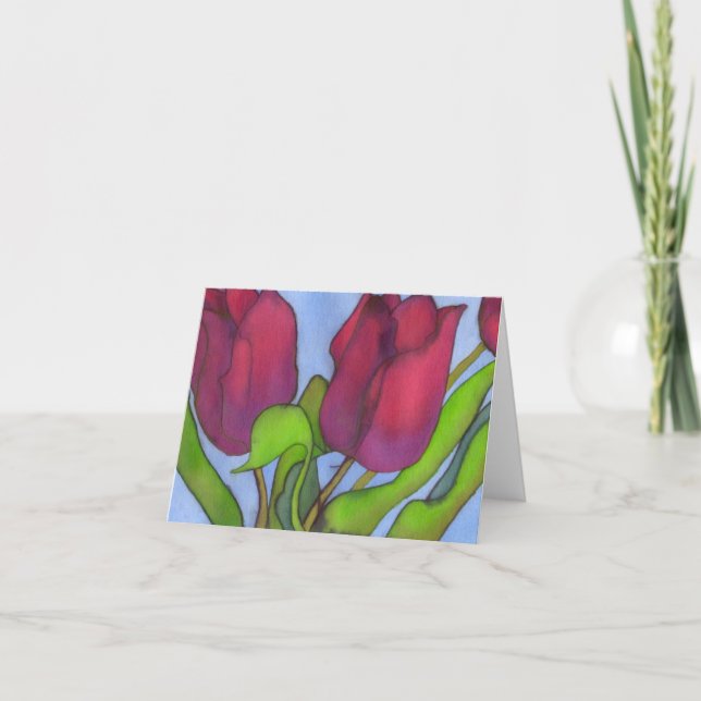Tulips Notecard (Front)