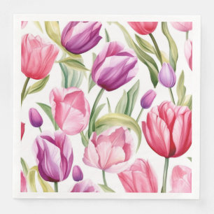 Tulips Paper Napkins