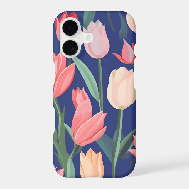 Tulips pattern. (Back)