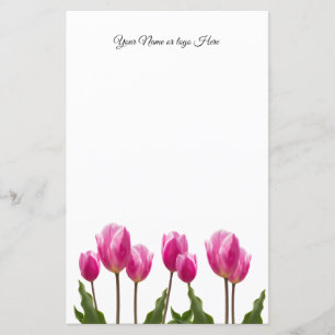 Tulips Personalised Stationery