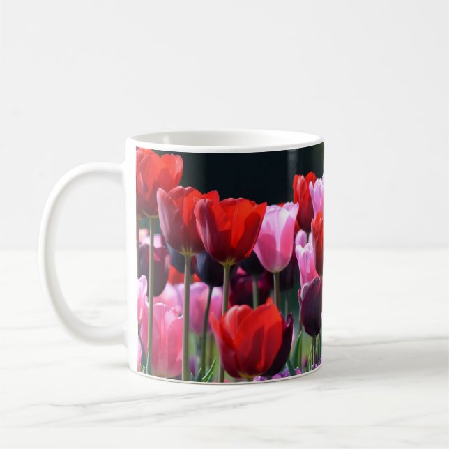 Tulips Photo Mug (Left)