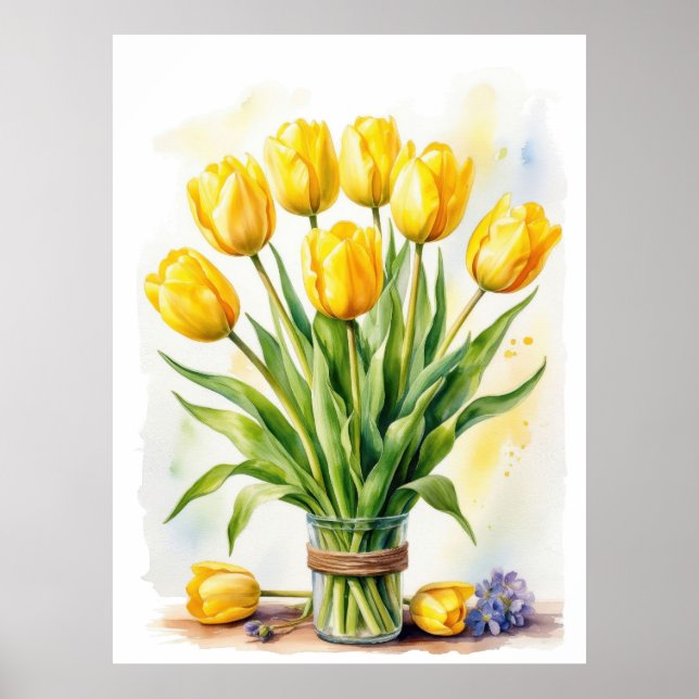 Tulips Poster (Front)