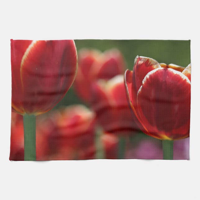 Tulips Tea Towel (Horizontal)