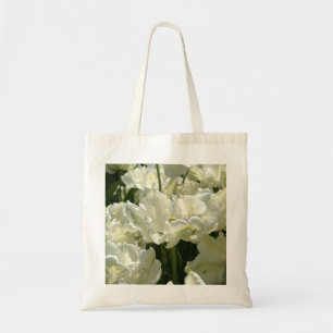 Tulips the white tote bag