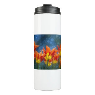 Tulips Thermal Tumbler