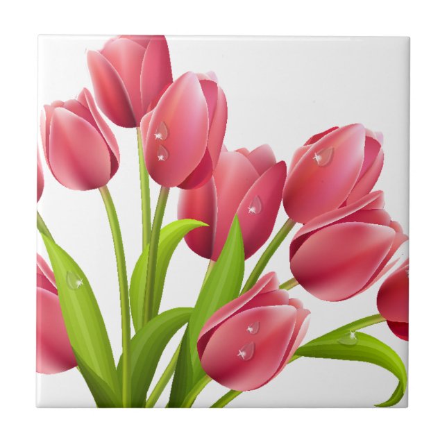 Tulips Tile (Front)