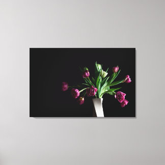 Tulips Wrapped Canvas Art