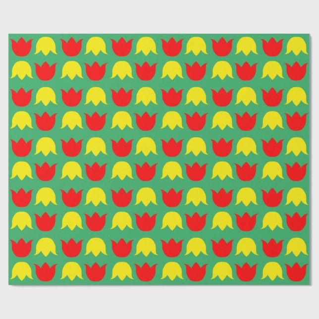 Tulips Wrapping Paper (Flat)