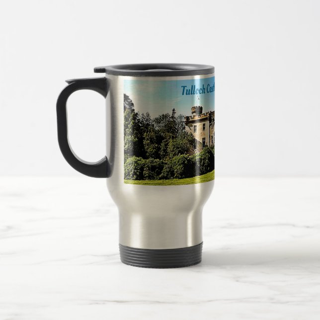 Tulloch Castle – Davidson Clan Travel Mug (Left)