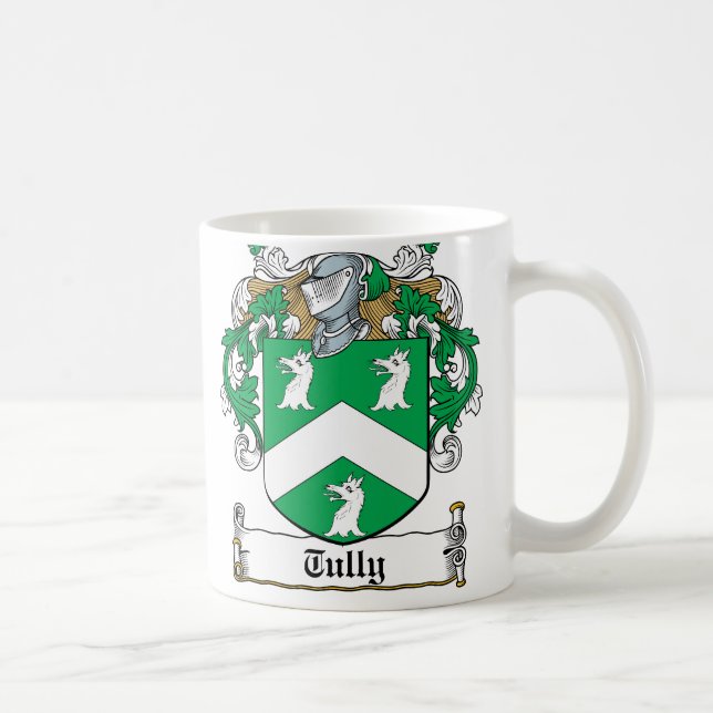 Tully Family Crest Coffee Mug (Right)