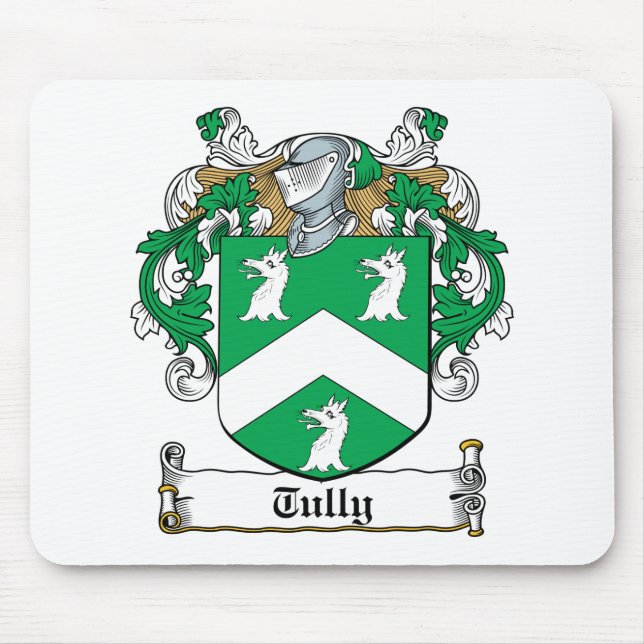 Tully Family Crest Mouse Pad (Front)