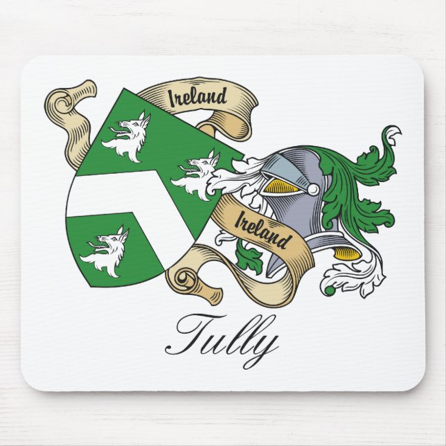 Tully Family Crest Mouse Pad (Front)